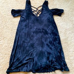 Stretchy American eagle tie dye dress